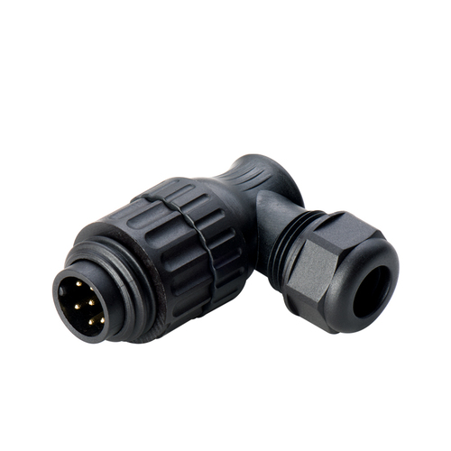 WA22型7針（zhēn）彎式夾爪鎖緊電纜插頭WA22J7TL1