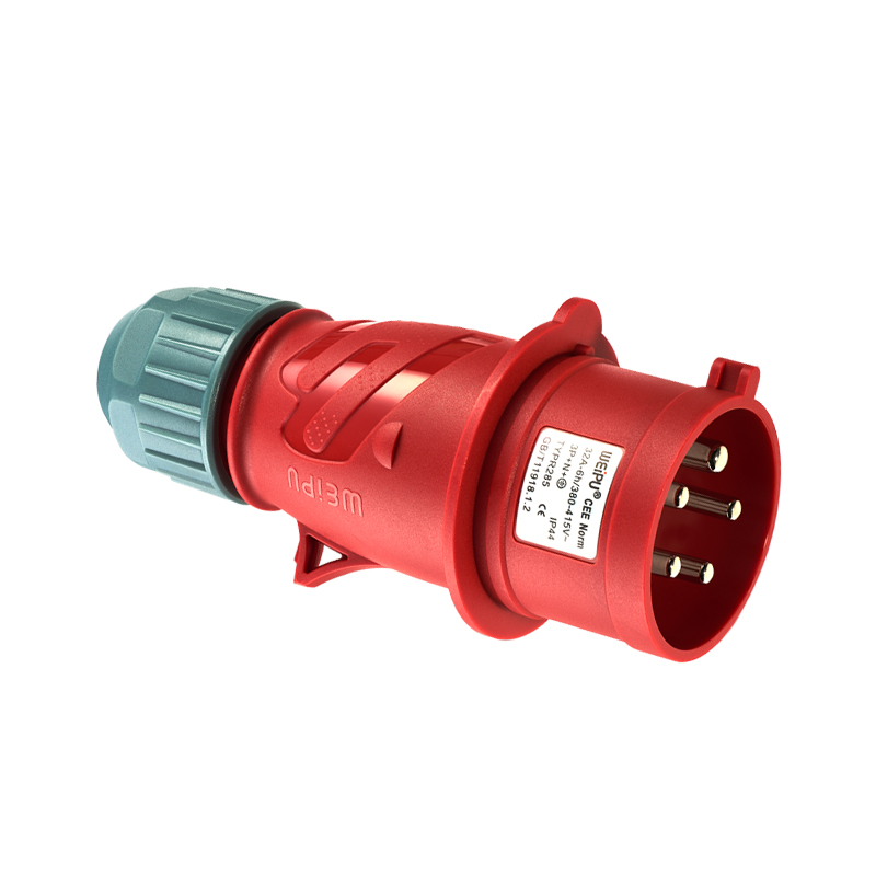 32A (3P+N+E) 夾（jiá）爪電纜緊固插頭TYPR285-IP44
