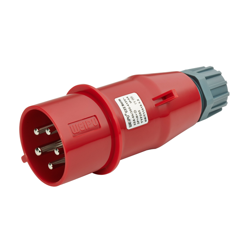 32A (3P+N+E) 夾爪電纜緊固插（chā）頭TYP285-IP44